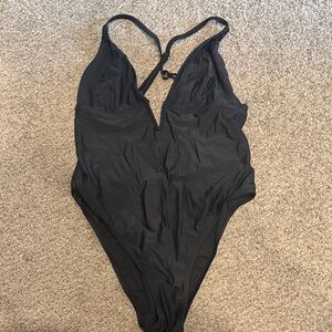 Cupshe Black One-Piece Swimsuit